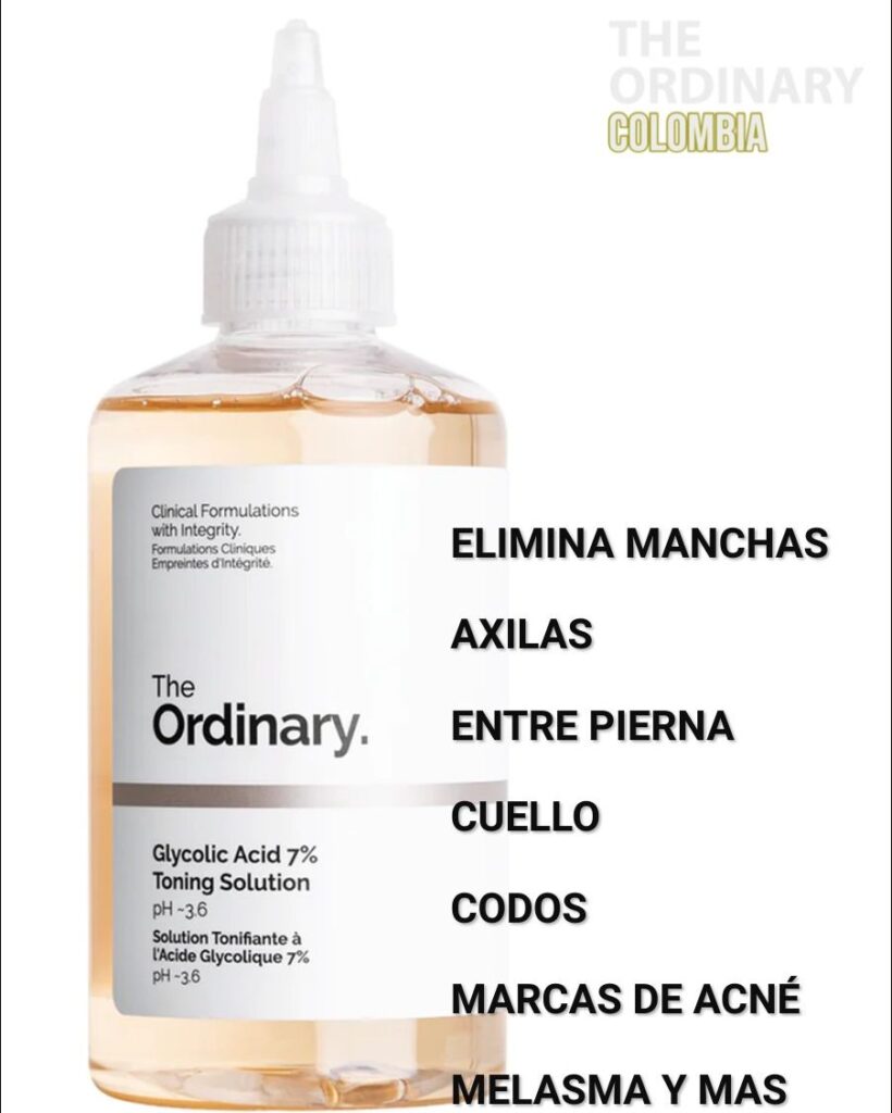 acido glicolico the ordinary beneficios y usos